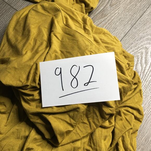 Free People Beach Miami Ruched Mini Dress Tea Leaf V Neck Party Mini Dress L - Picture 11 of 13